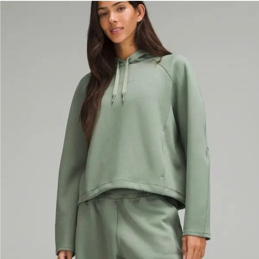 Lululemon Smooth Spacer Sage Green Hoodie